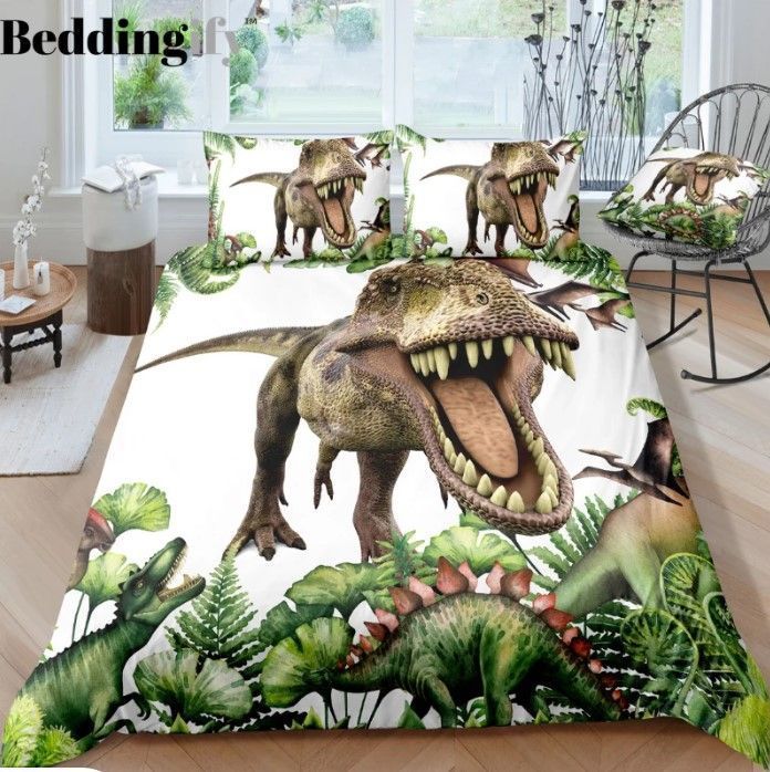 T Rex Dinosaur Bedding Set