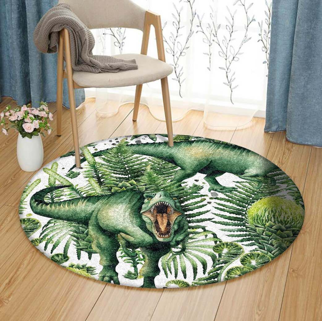 T Rex Round Carpet