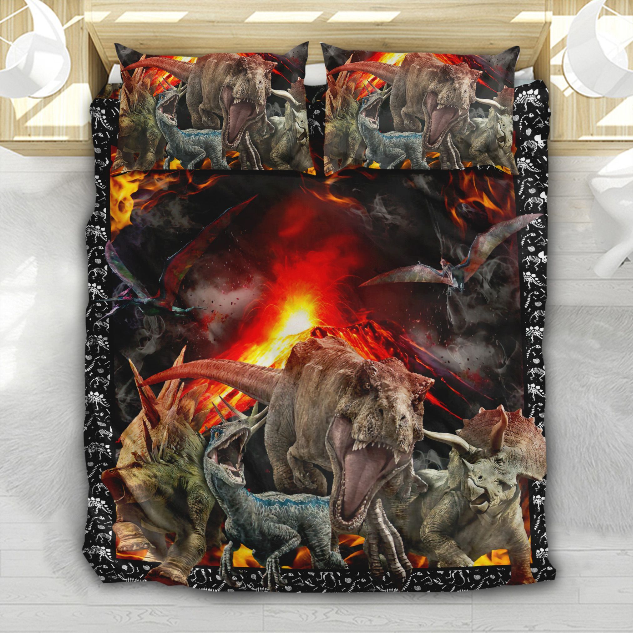 T Rex Tyrannosaurus Dinosaurs Bedding Set