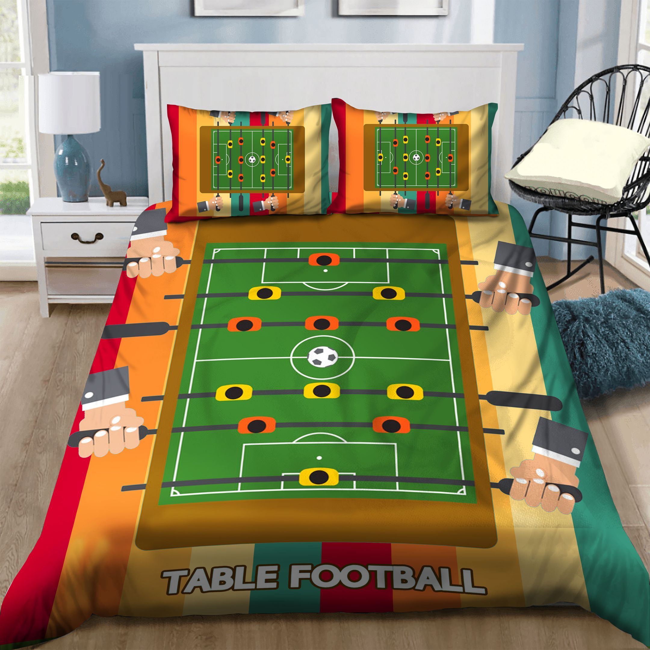 Table Football Bedding Set
