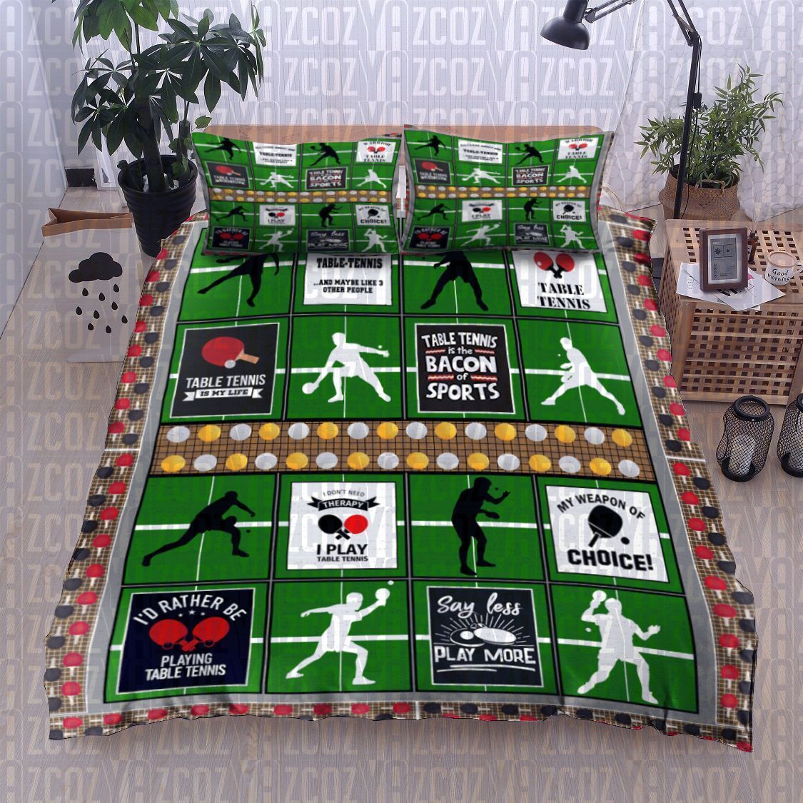 Table Tennis Bedding Set