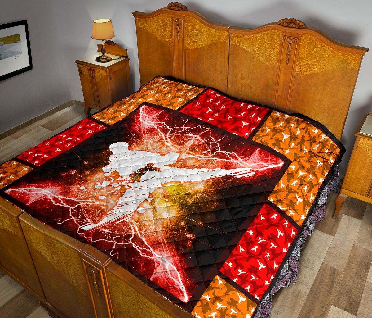 TAEKWONDO ART PATTERN QUILT DHC281111001DD