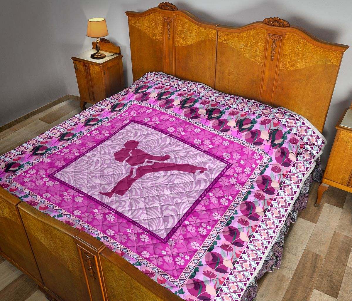 Taekwondo Boy Flower Quilt DHC281110941DD