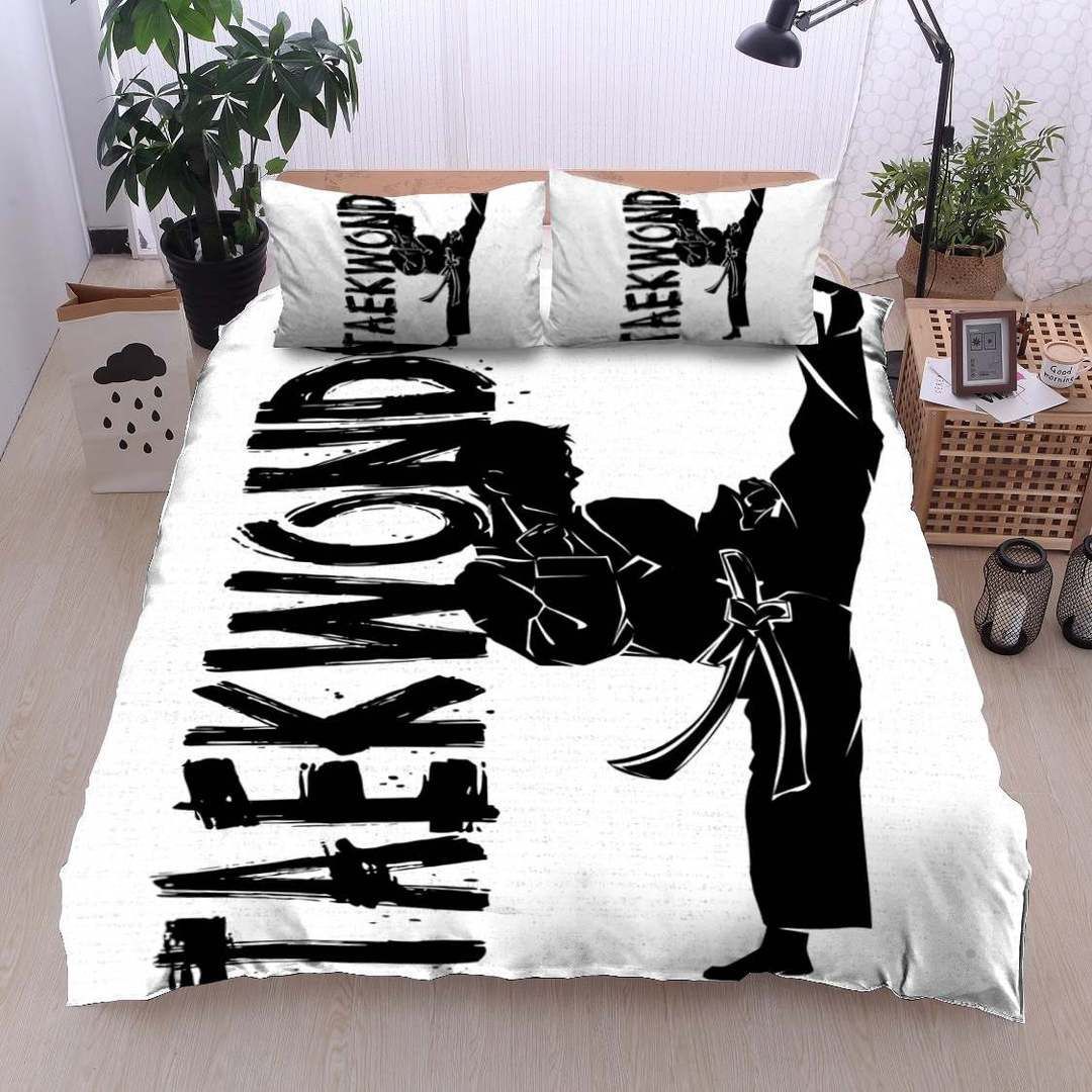 Taekwondo Cotton Bed Sheets Spread Comforter Duvet Cover Cotton Bed Sheets Spread Comforter Bedding Set