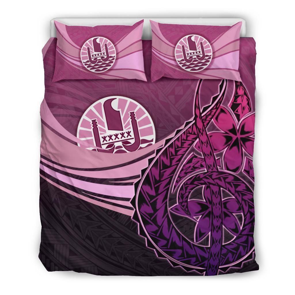 Tahiti Music Note Polynesian Bedding Set