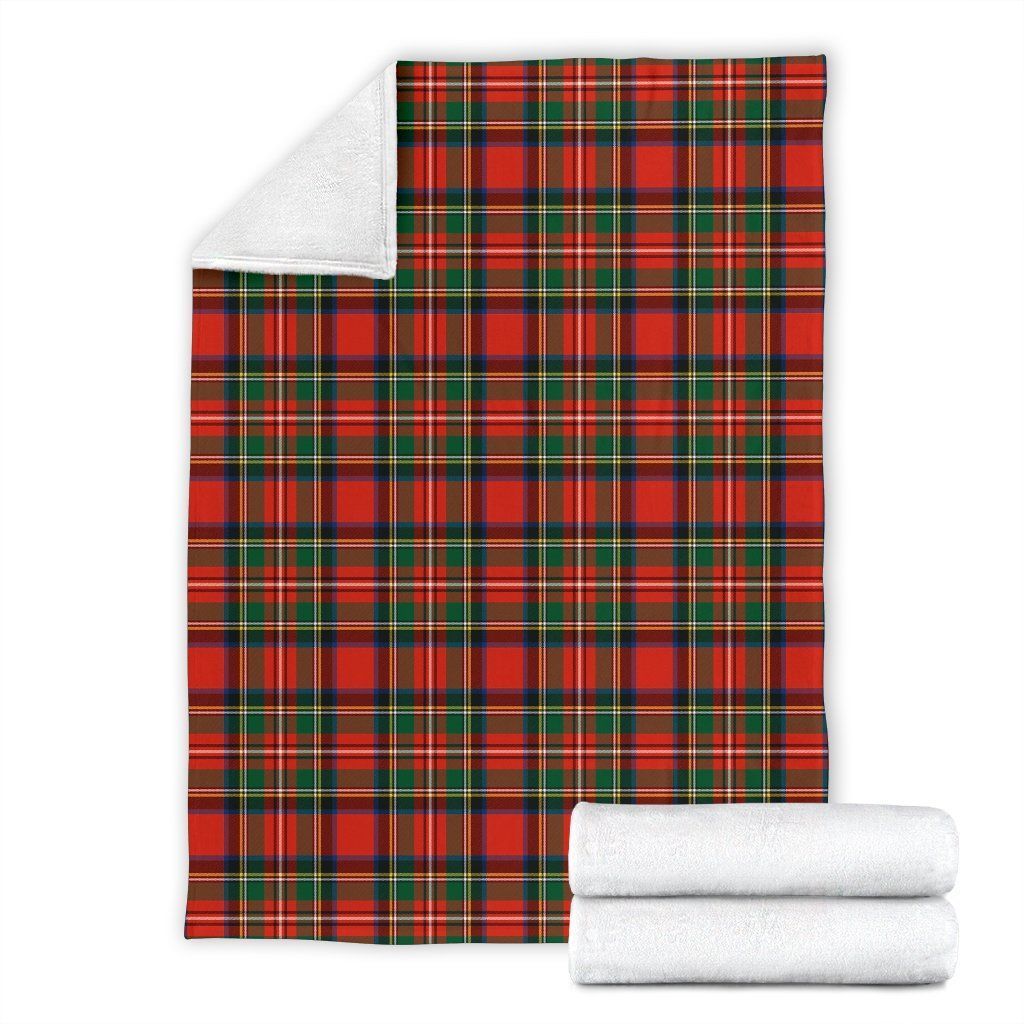 Tartan Sherpa Fleece Blanket