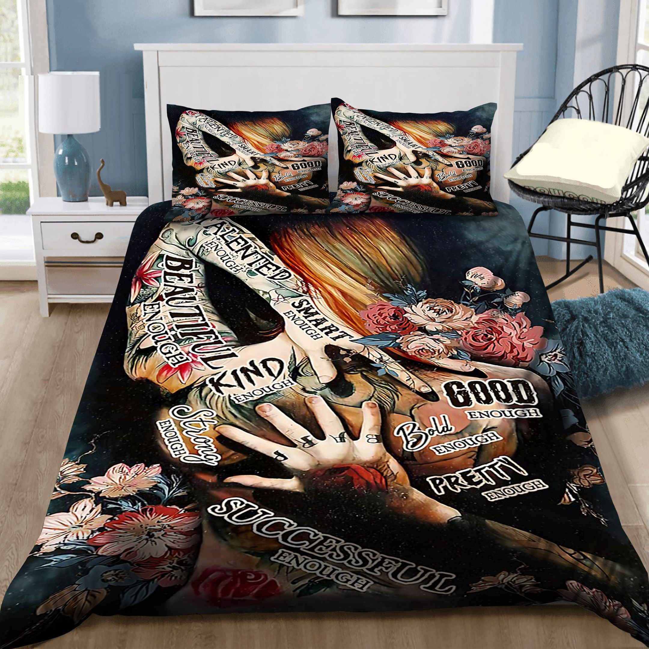 Tattoo Art Bedding Set