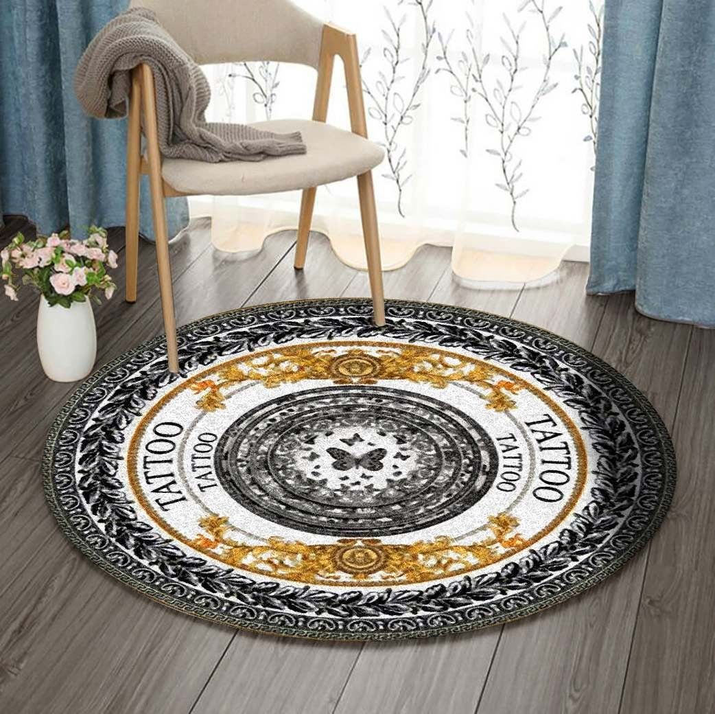 Tattoo Round Carpet