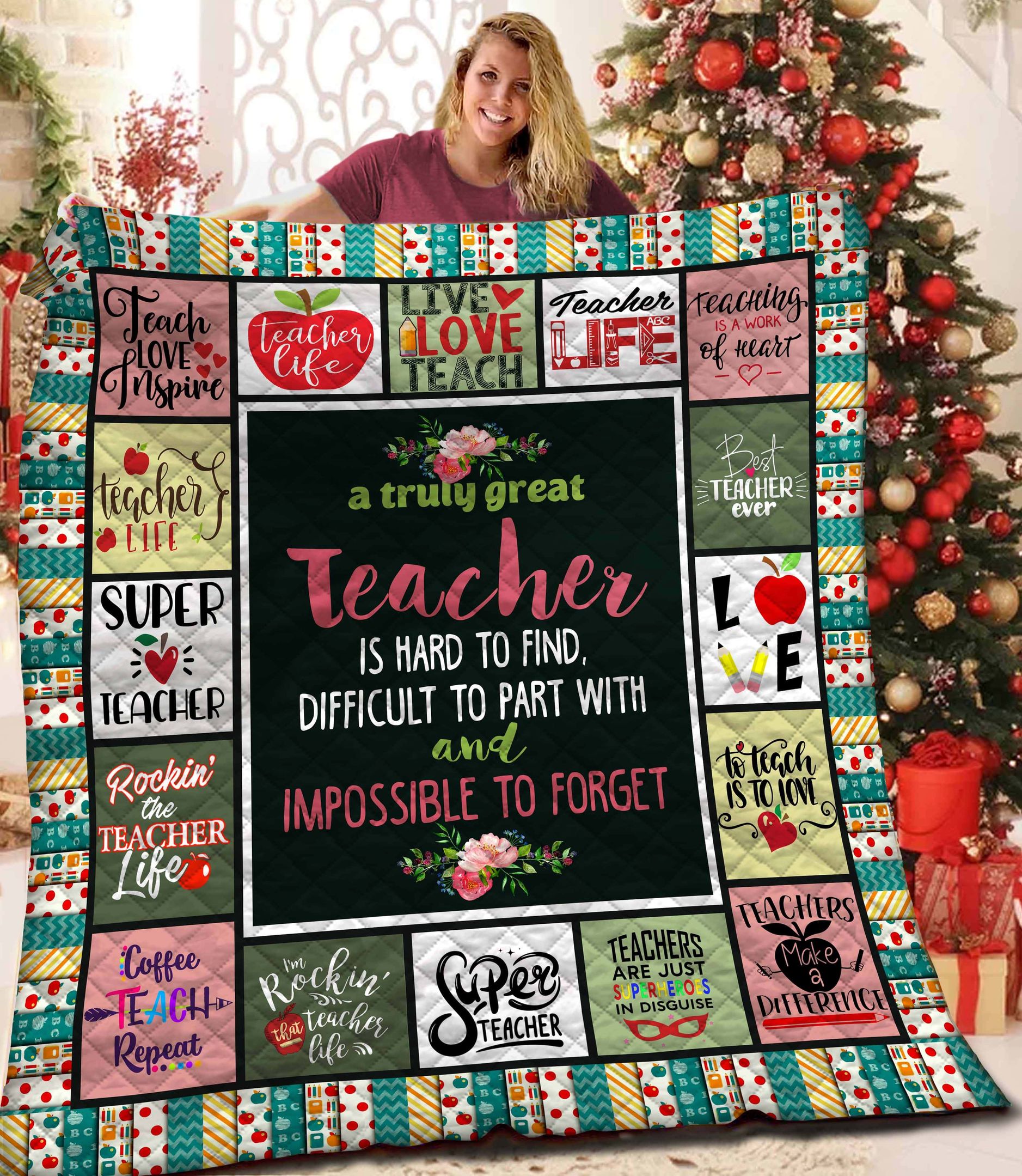Teacher BBB191009 Quilt Blanket