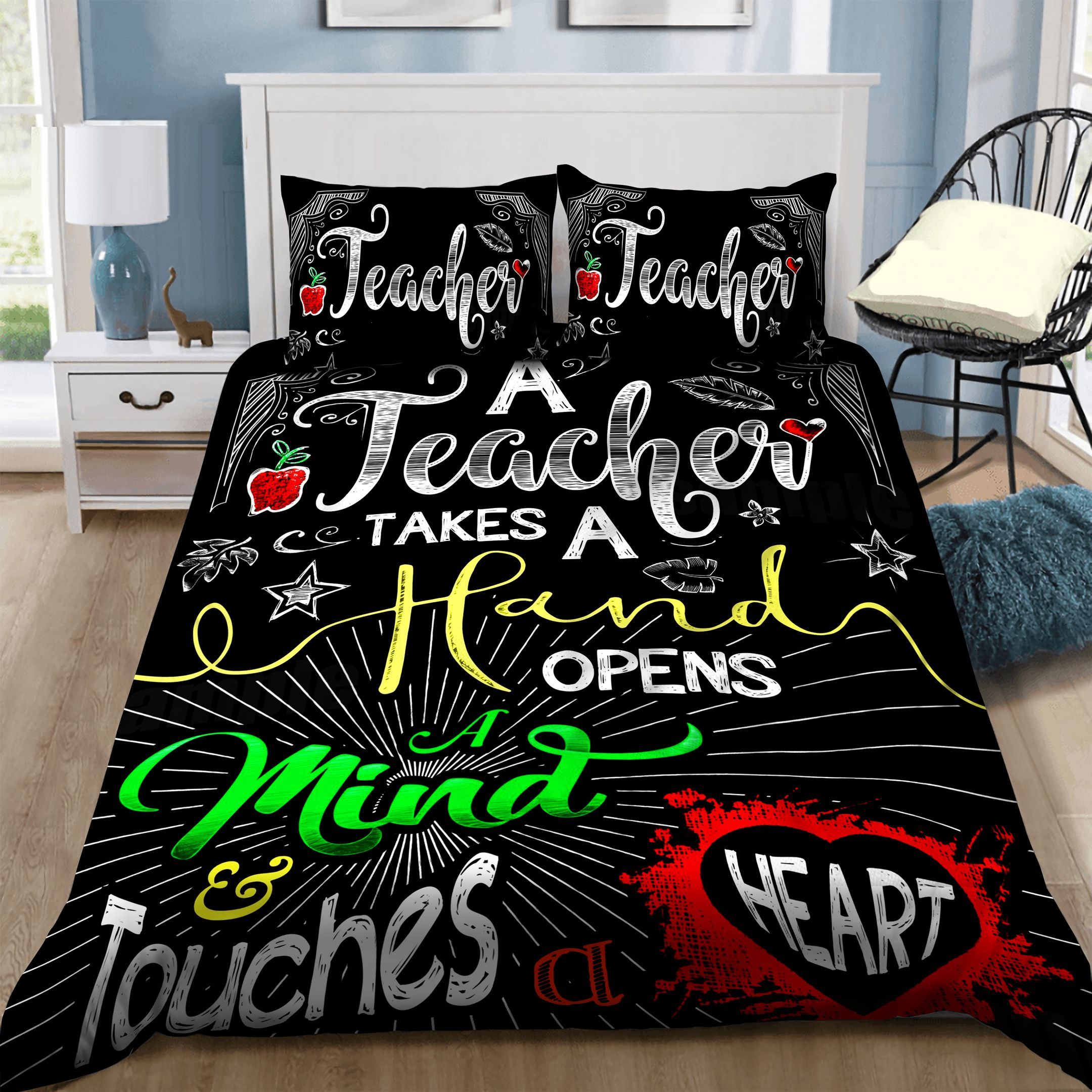 Teacher Bedding Set