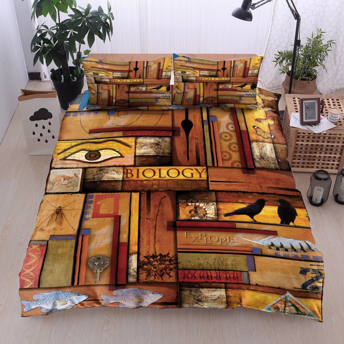 Teacher Biology Bedding Set