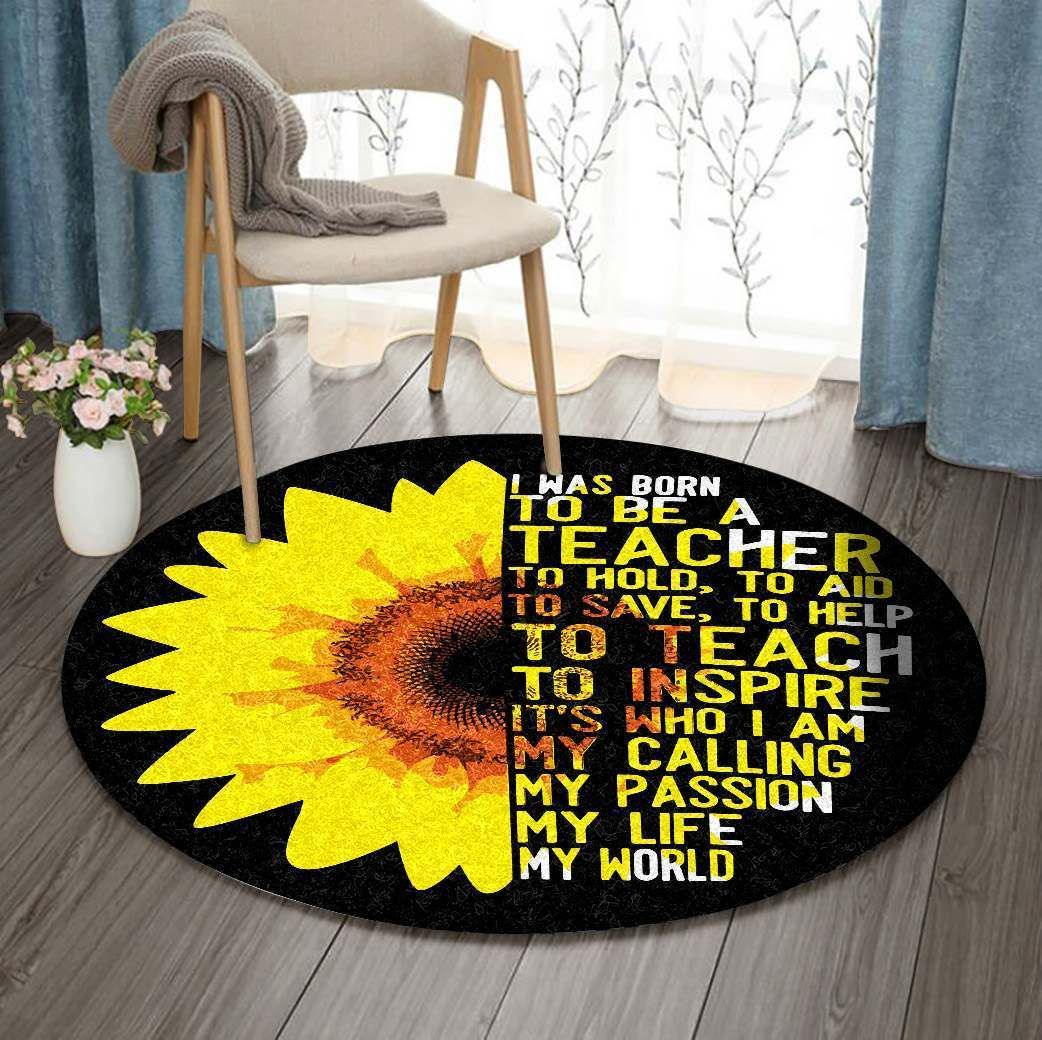 Teacher Round Carpet