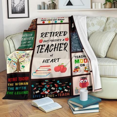 Teacher Sherpa Fleece Blanket