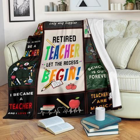 Teacher Sherpa Fleece Blanket