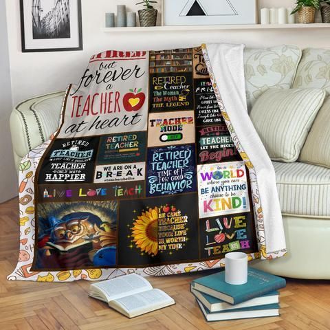 Teacher Sherpa Fleece Blanket