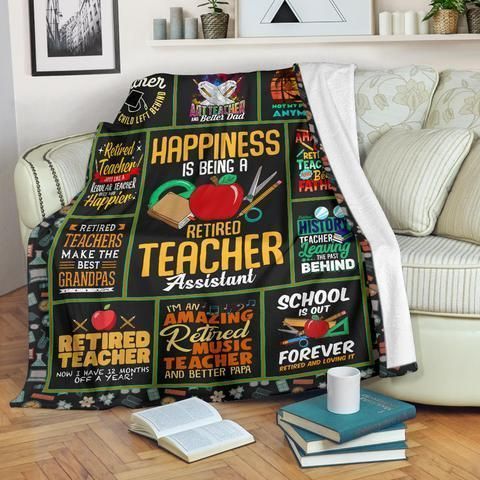 Teacher Sherpa Fleece Blanket