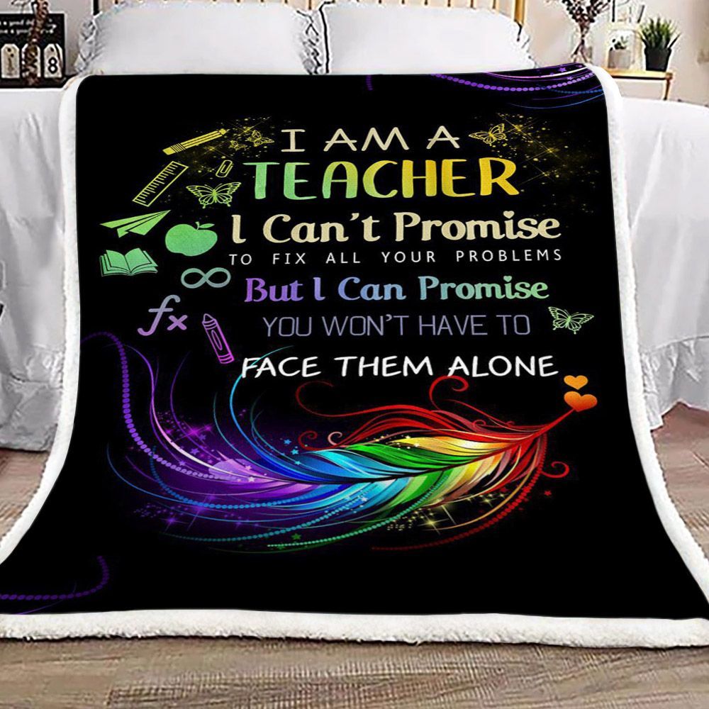 Teacher Sherpa Fleece Blanket