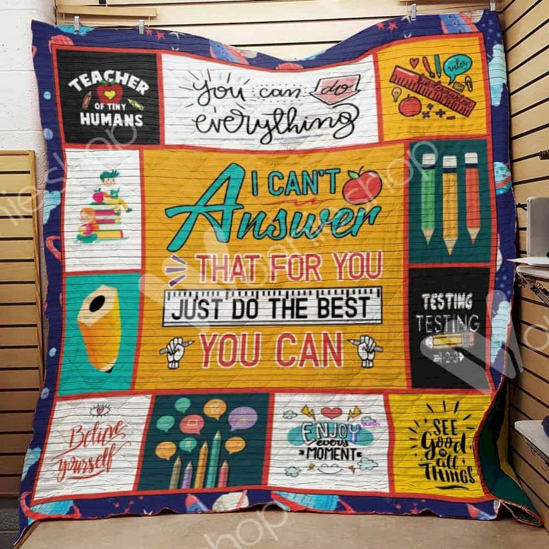 Teacher CLD190753 Quilt Blanket