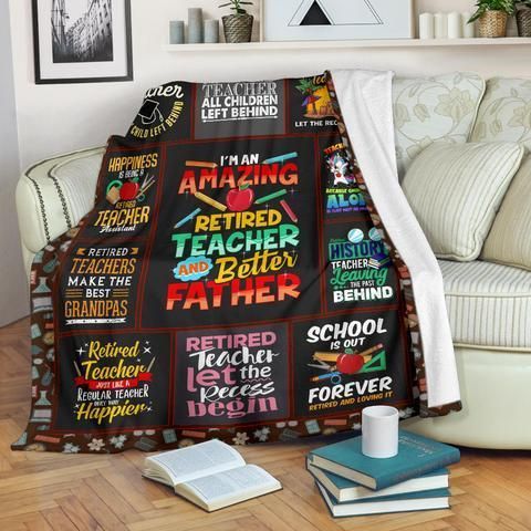 Teacher Sherpa Fleece Blanket