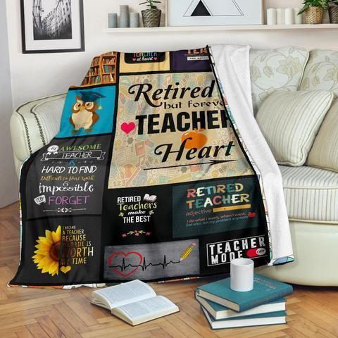 Teacher Sherpa Fleece Blanket