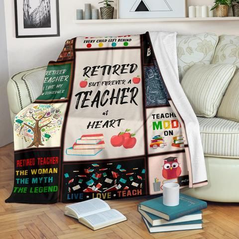 Teacher Sherpa Fleece Blanket
