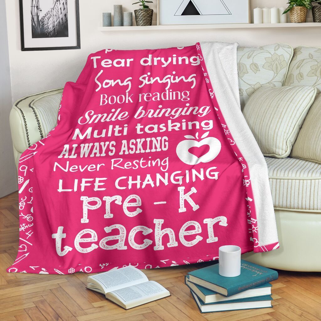 Teacher Sherpa Fleece Blanket