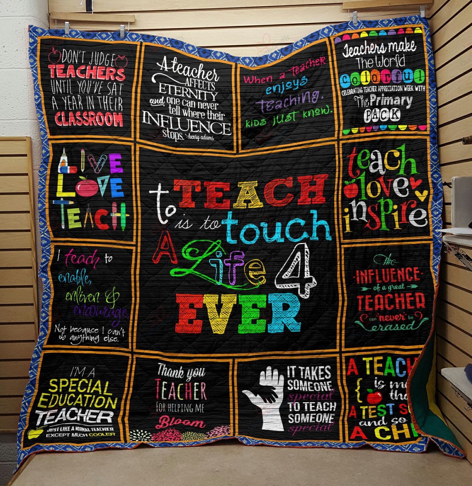Teacher GS-CL-KC0508 Quilt Blanket