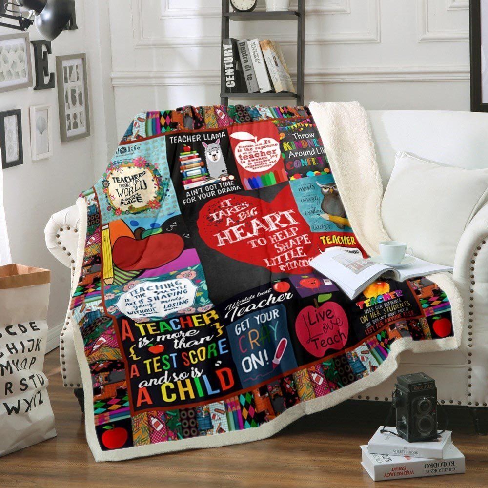 Teacher Sherpa Fleece