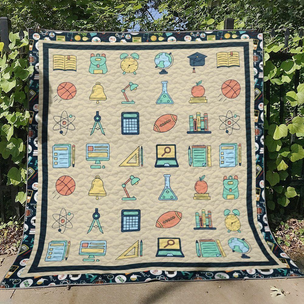 Teacher HN220714B Quilt Blanket