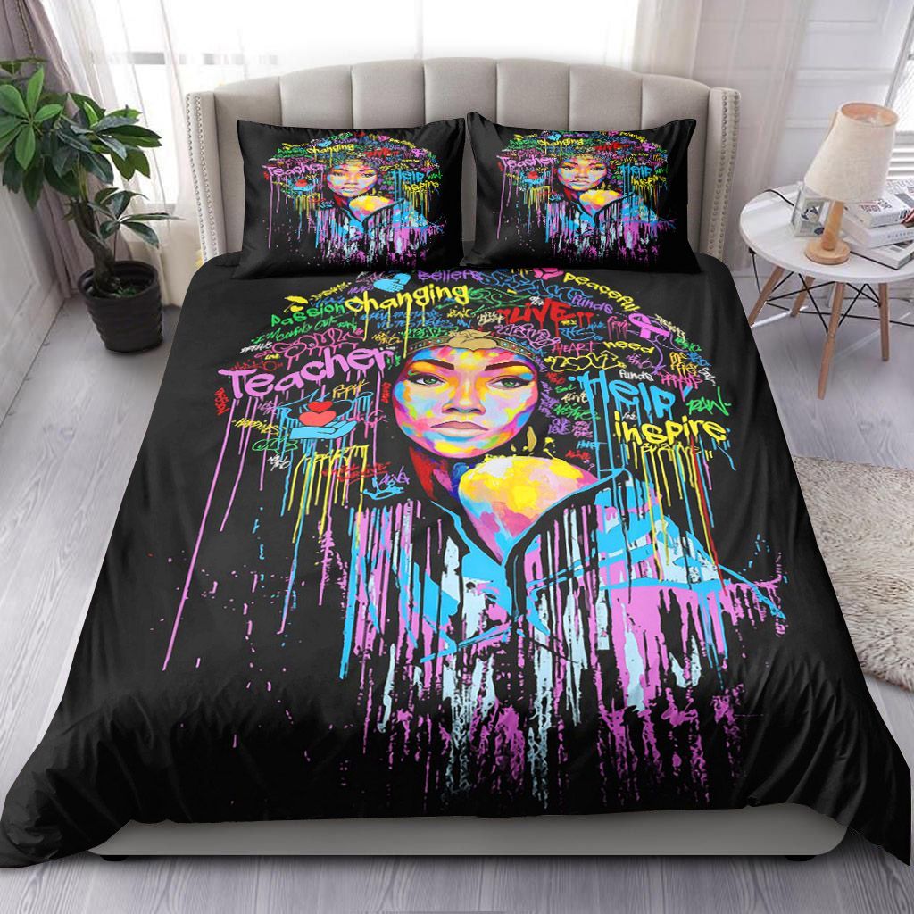 Teacher Inspire Bedding Set