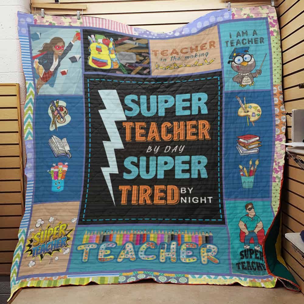 Teacher Kindergarten Quilt Blanket DHC1102508TD