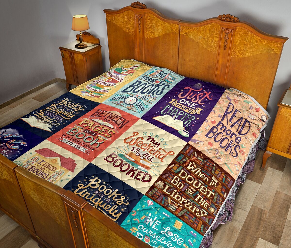 Teacher Pattern Quilt Blanket DHC3112147TD