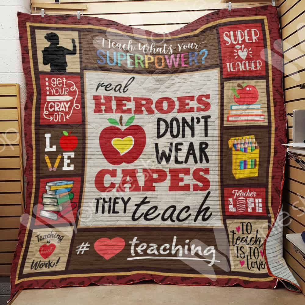 Teacher Quilt Blanket DHC03021394TD