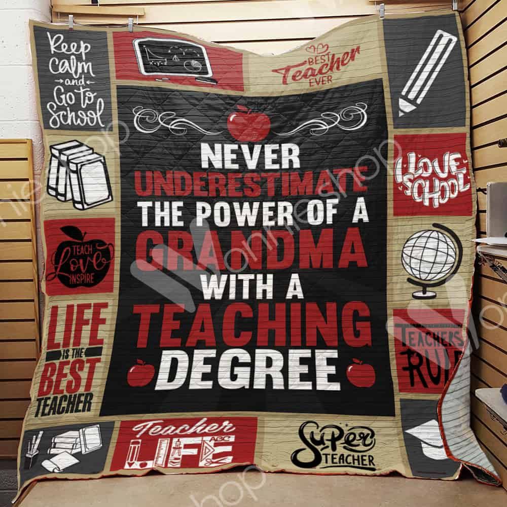 Teacher Quilt Blanket DHC1002924TD