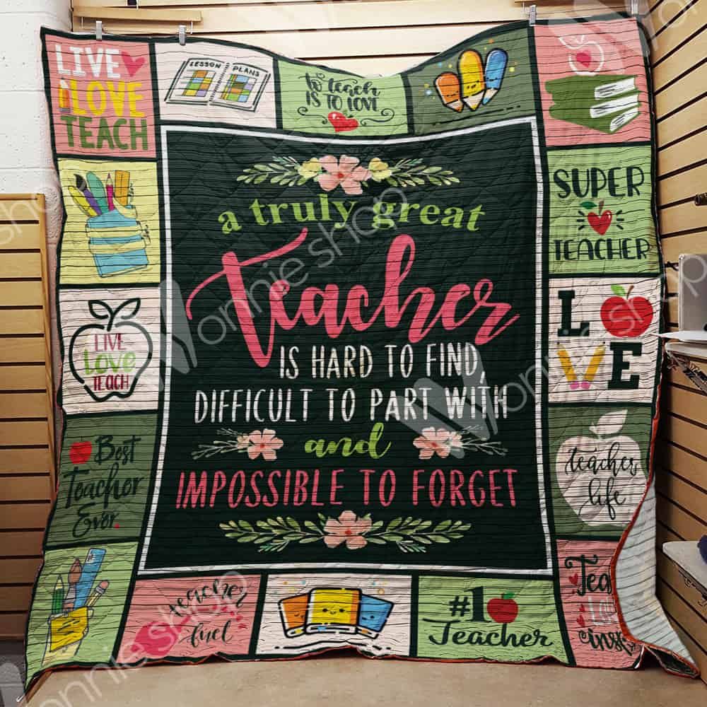 Teacher Quilt Blanket DHC1002928TD