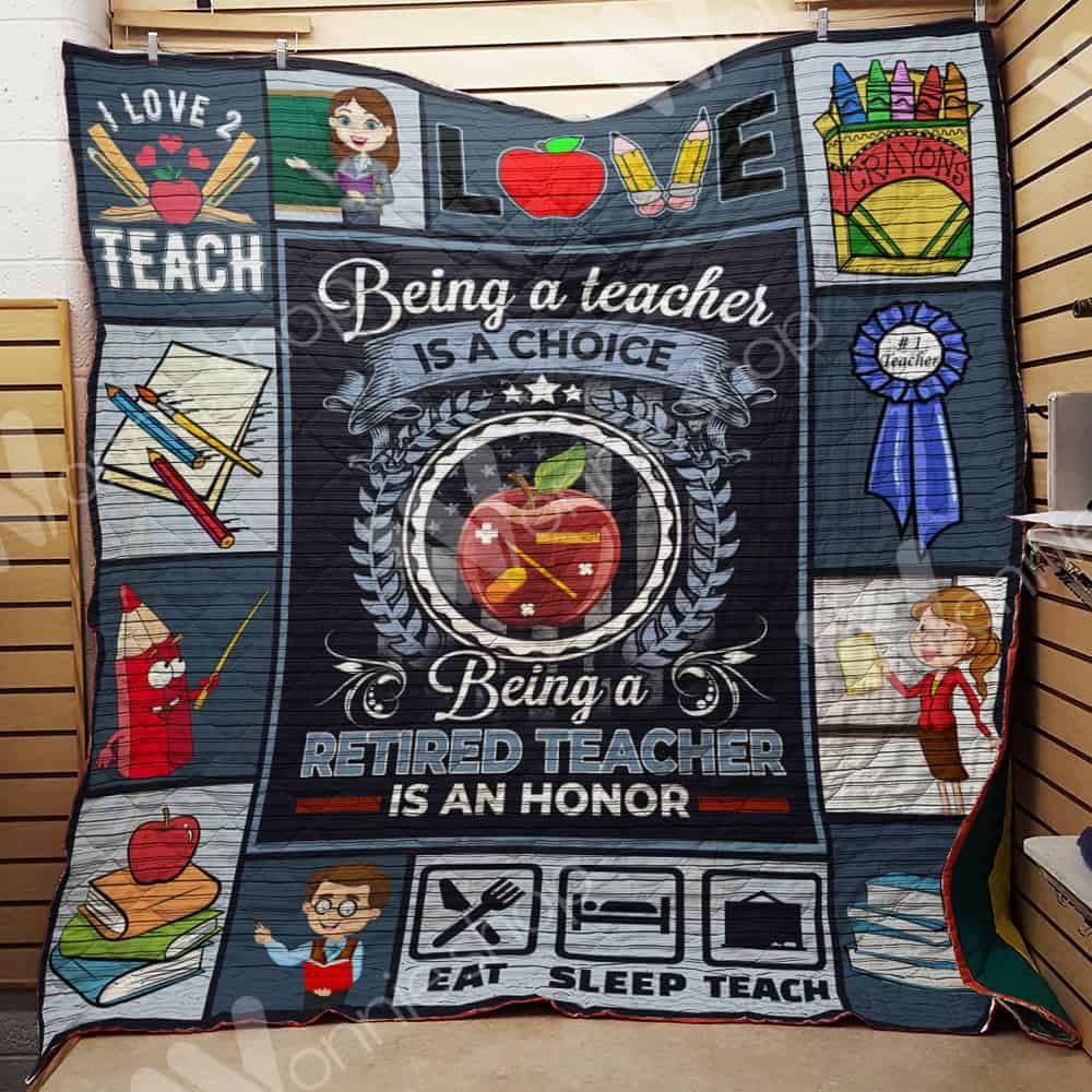 Teacher Quilt Blanket DHC1102519TD