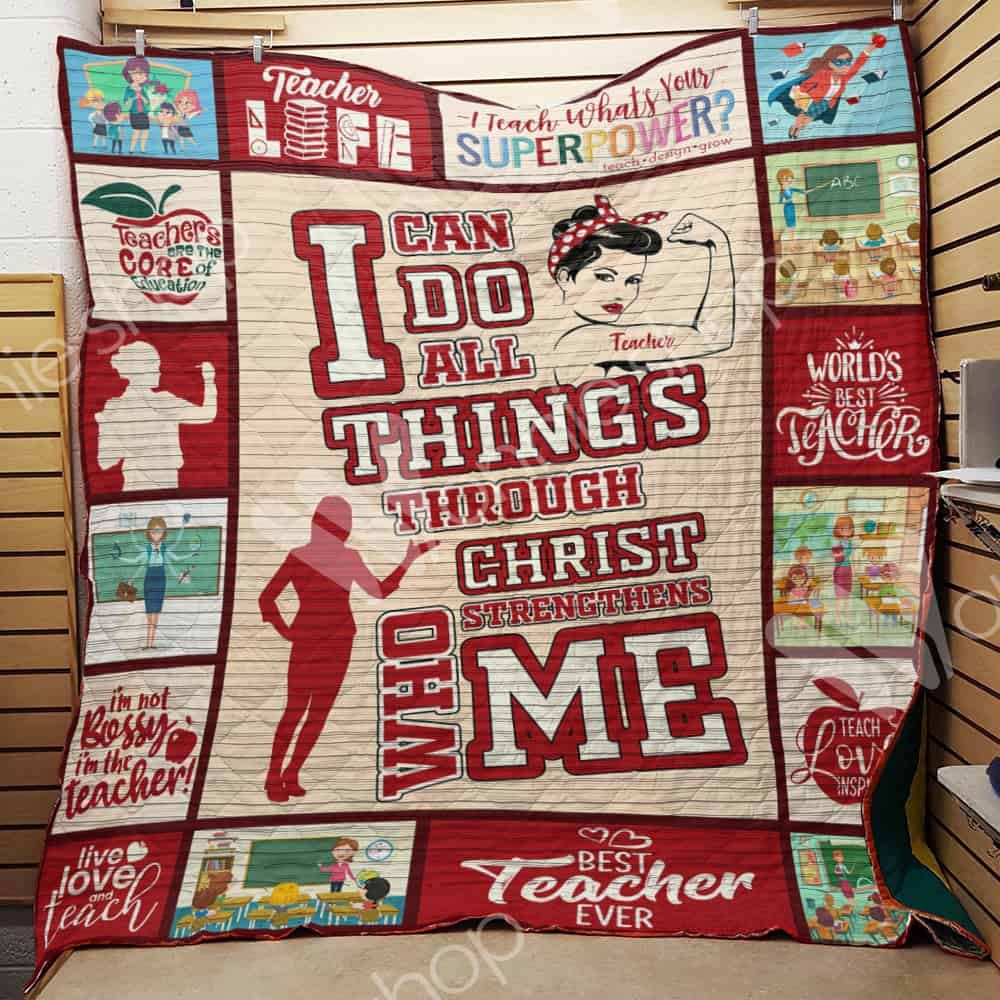Teacher Quilt Blanket DHC1102565TD