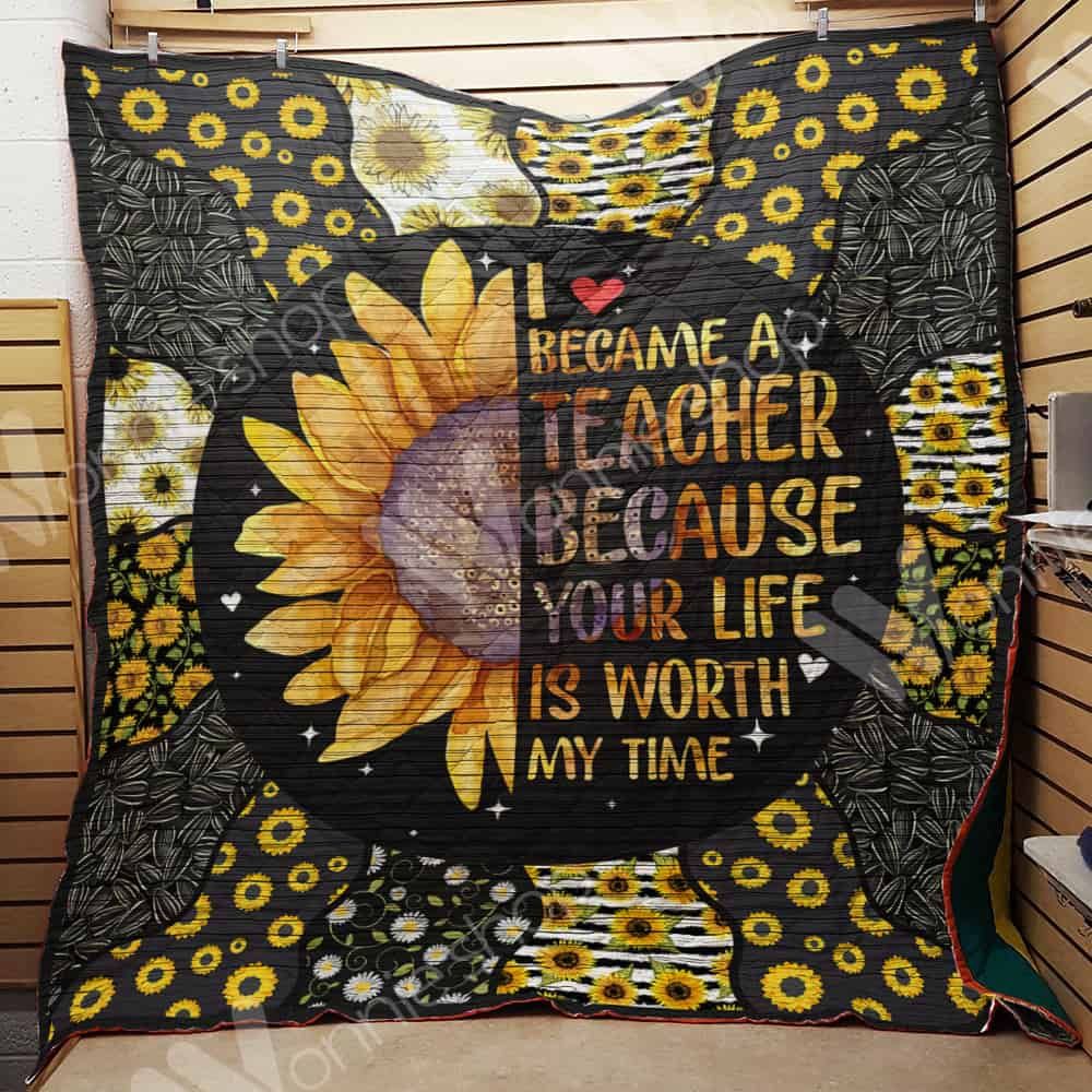 Teacher Quilt Blanket DHC1102575TD
