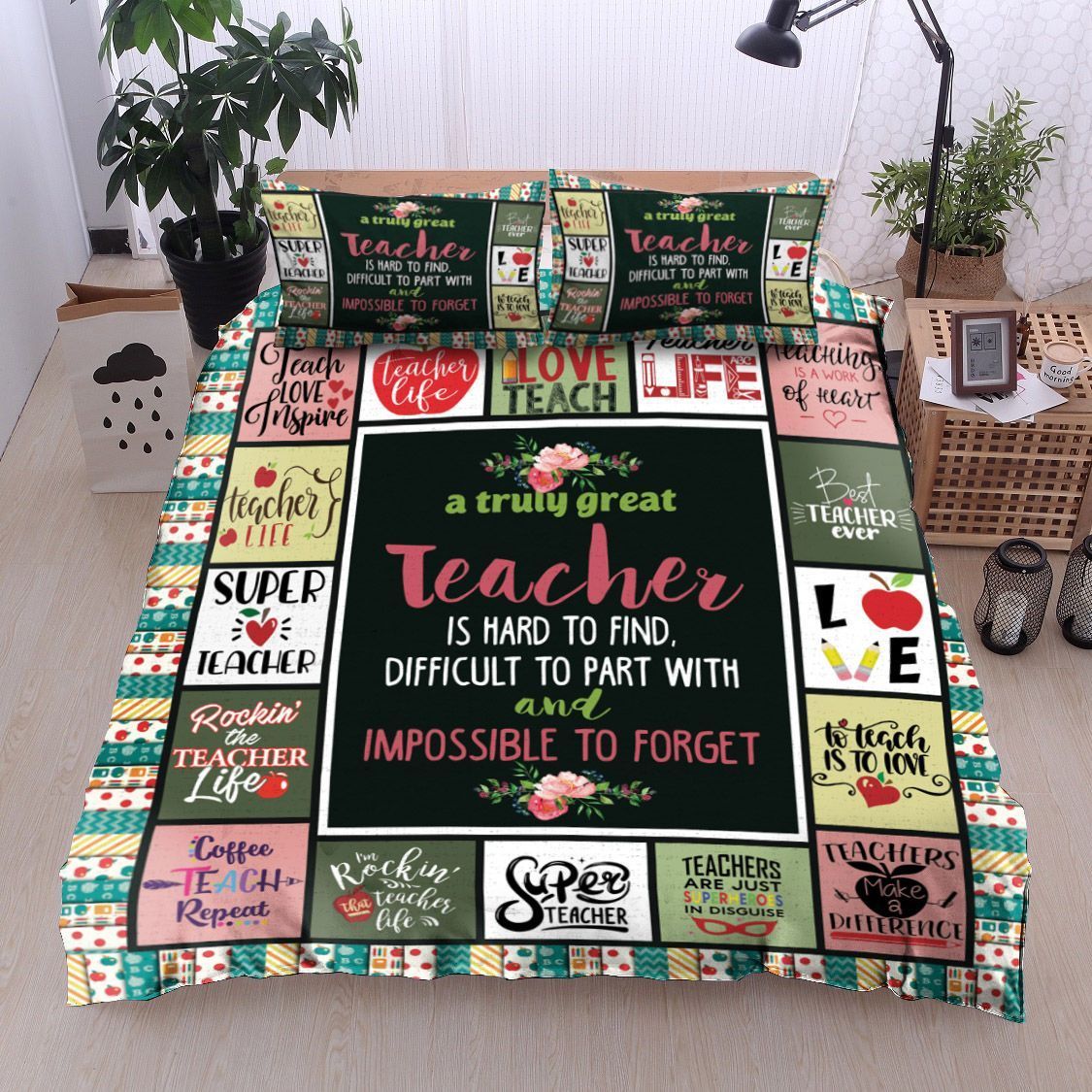 Teacher Bedding Set
