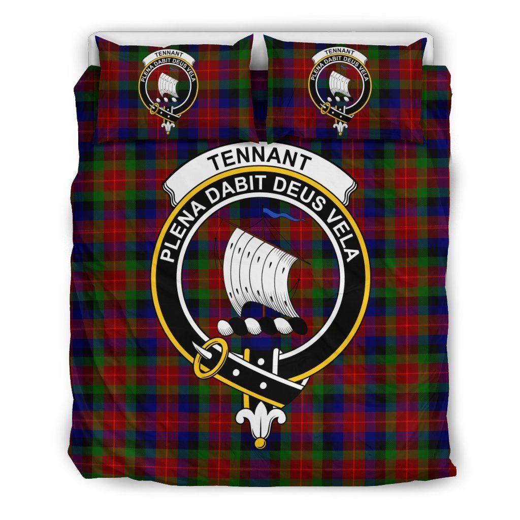 Tennant Clan Badge Tartan Bedding Set