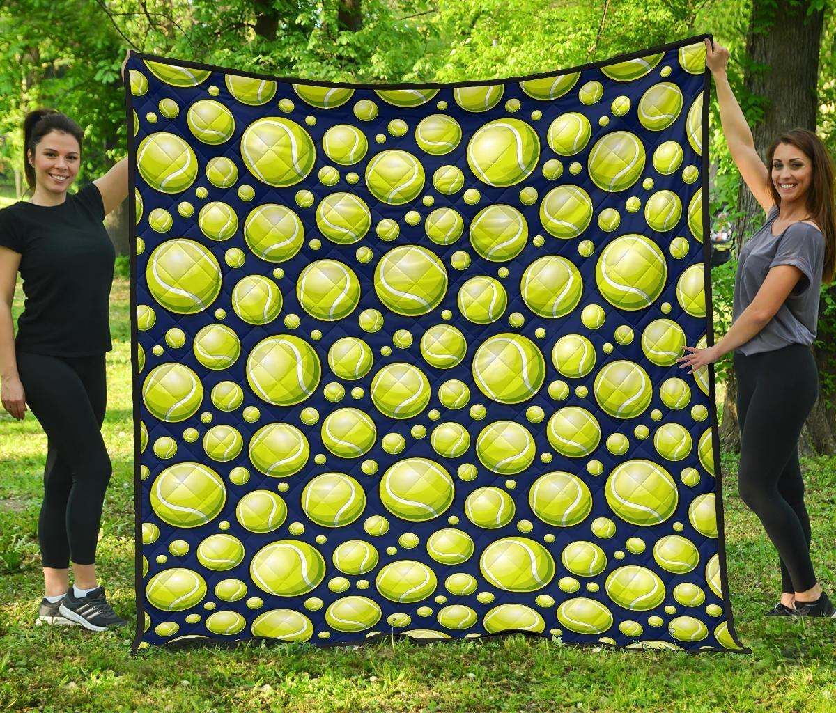 Tennis Ball CL12100659MDQ Quilt Blanket
