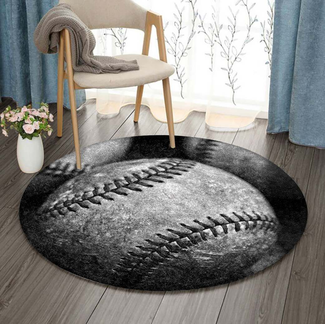 Tennis Ball Round Carpet