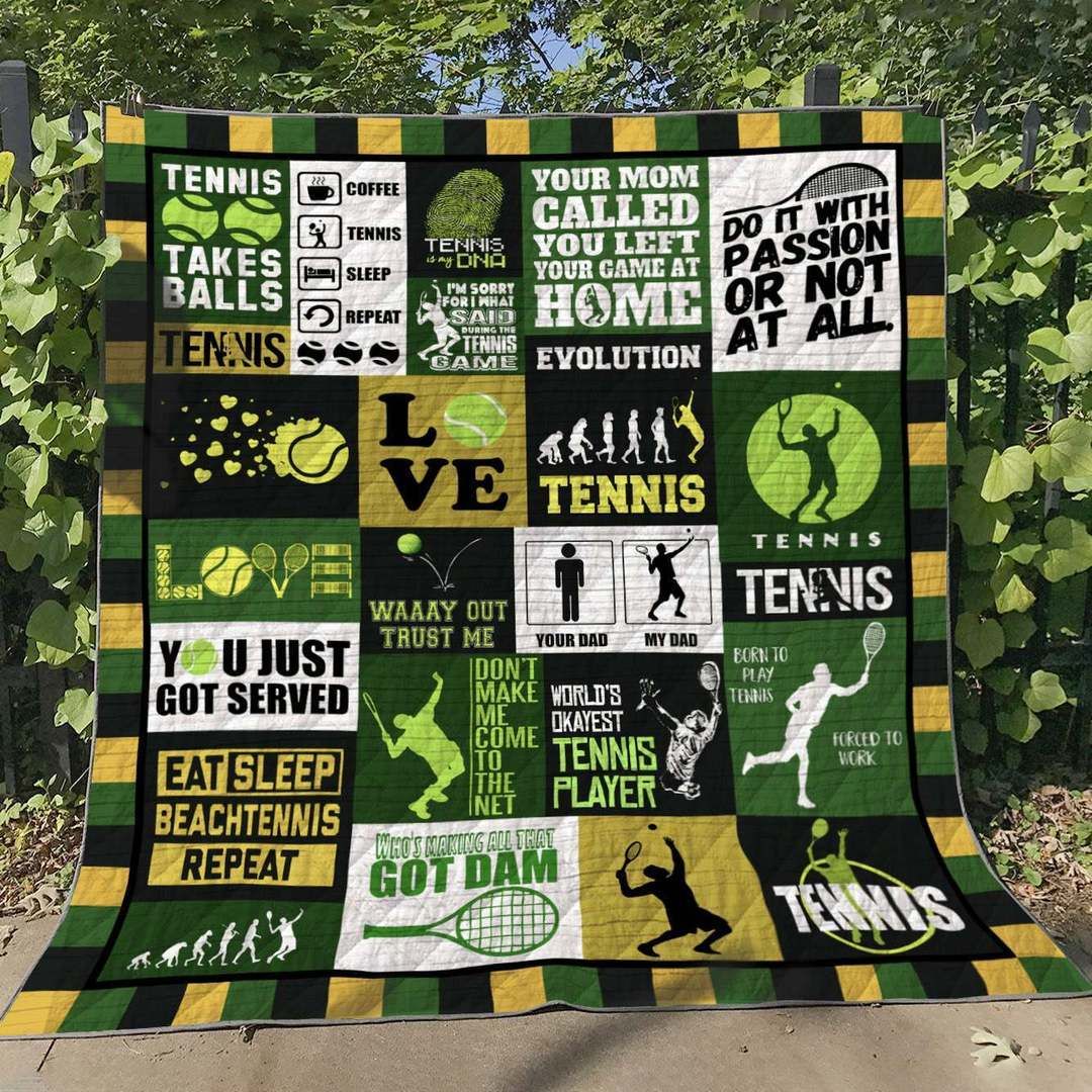 Tennis Boy HM040633 Quilt Blanket