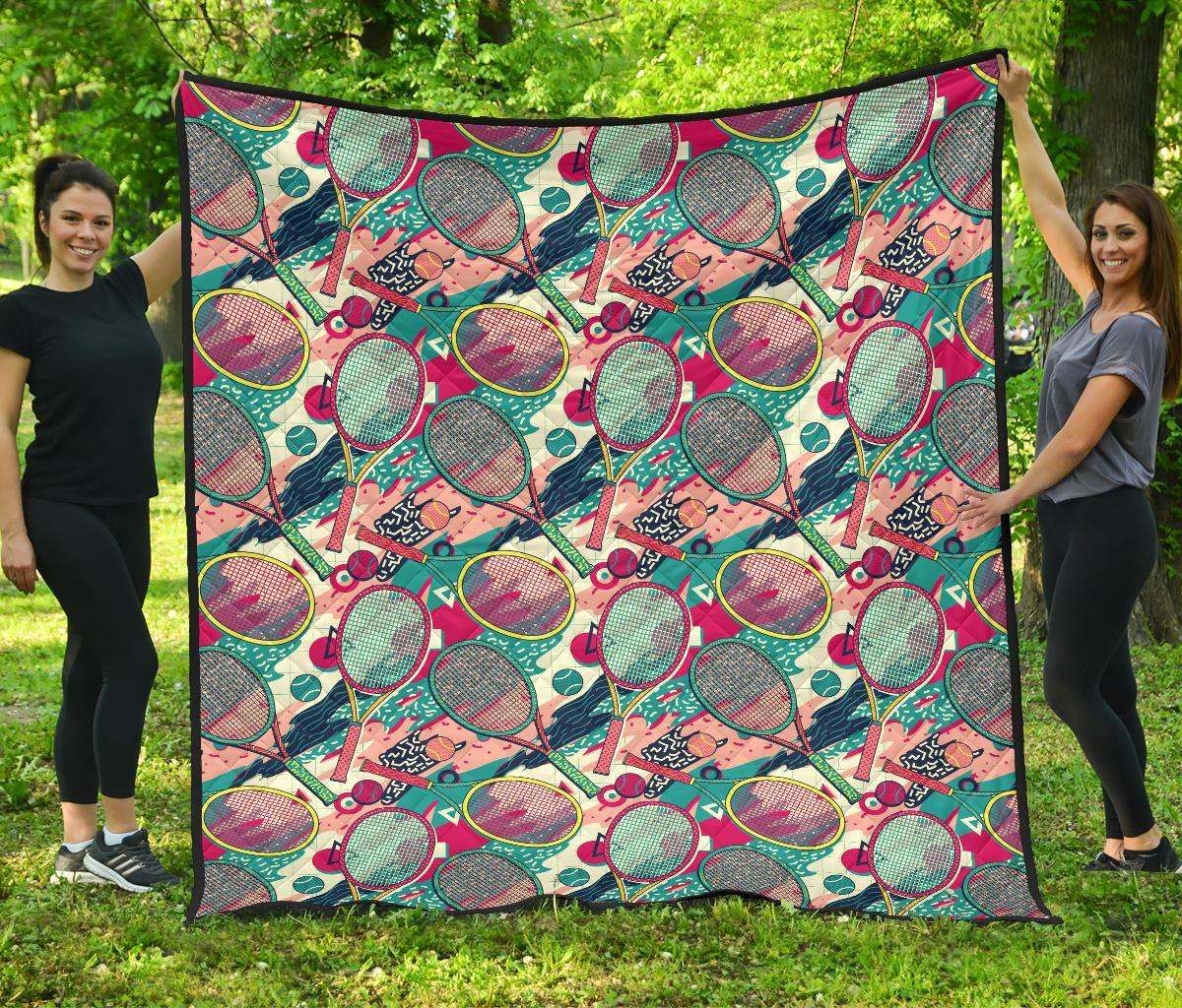 Tennis CL12100660MDQ Quilt Blanket