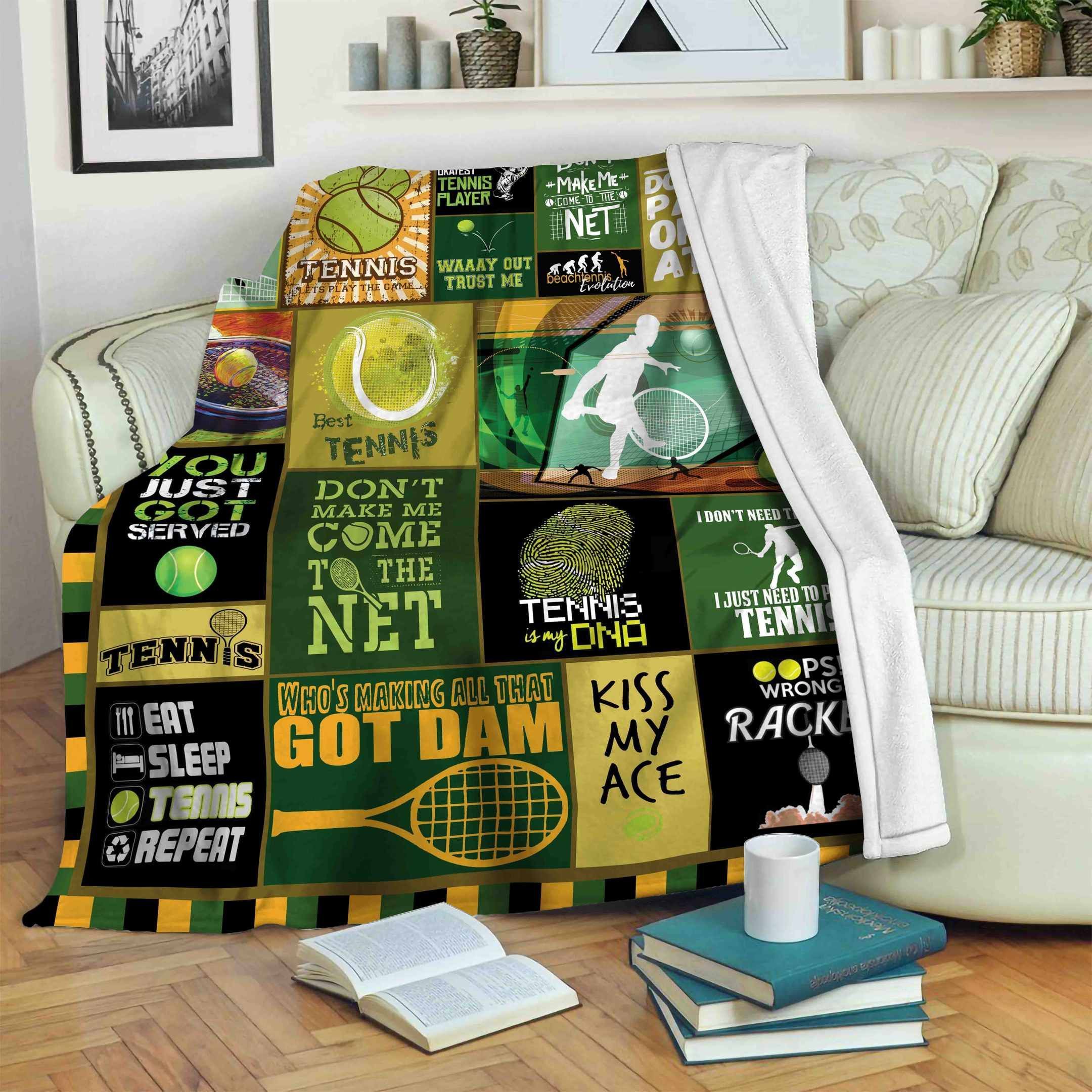 Tennis Fleece Blanket