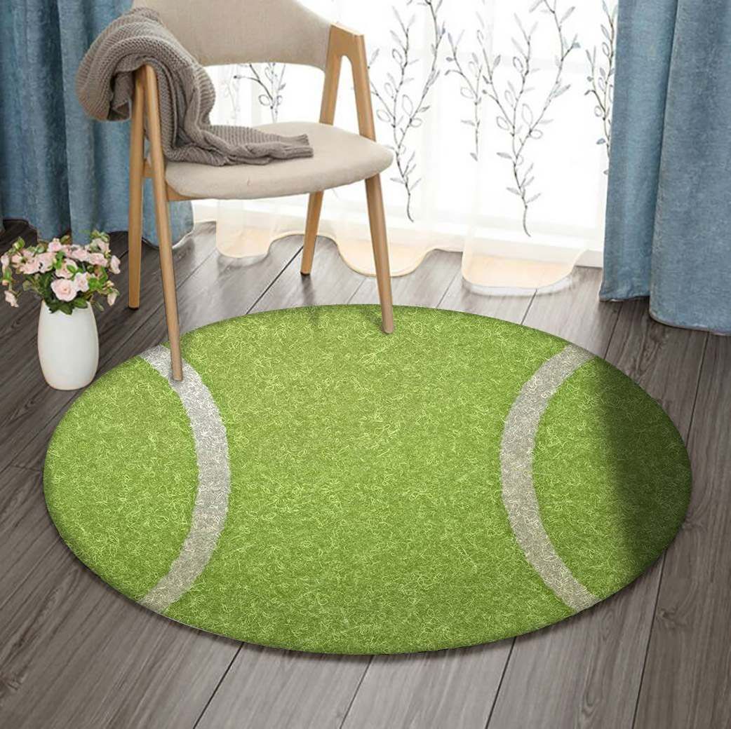 Tennis Round Carpet