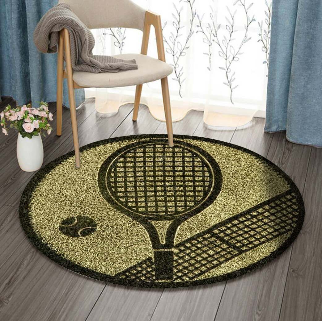 Tennis Round Carpet