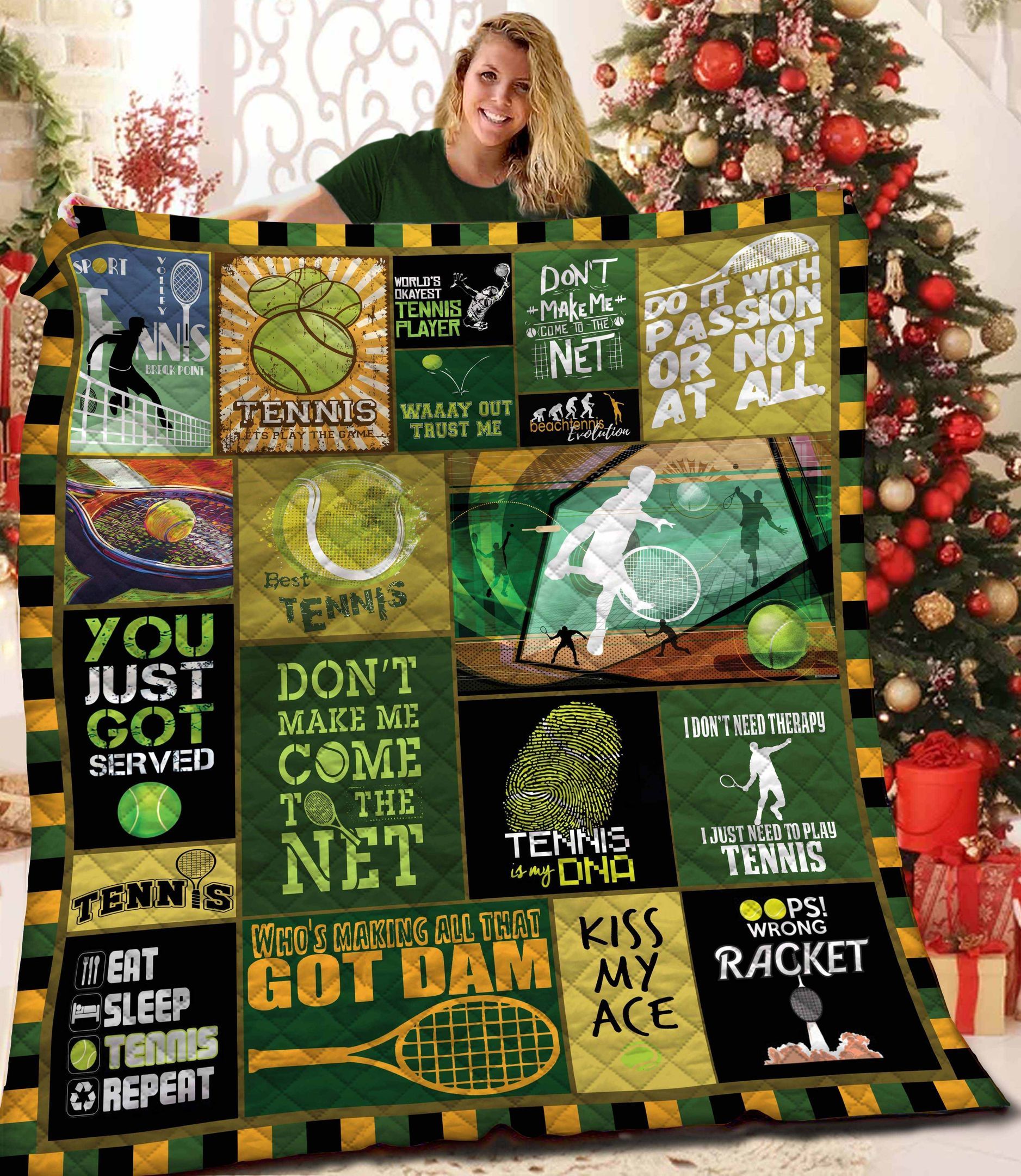 Tennis Quilt Blanket BBB051125SM