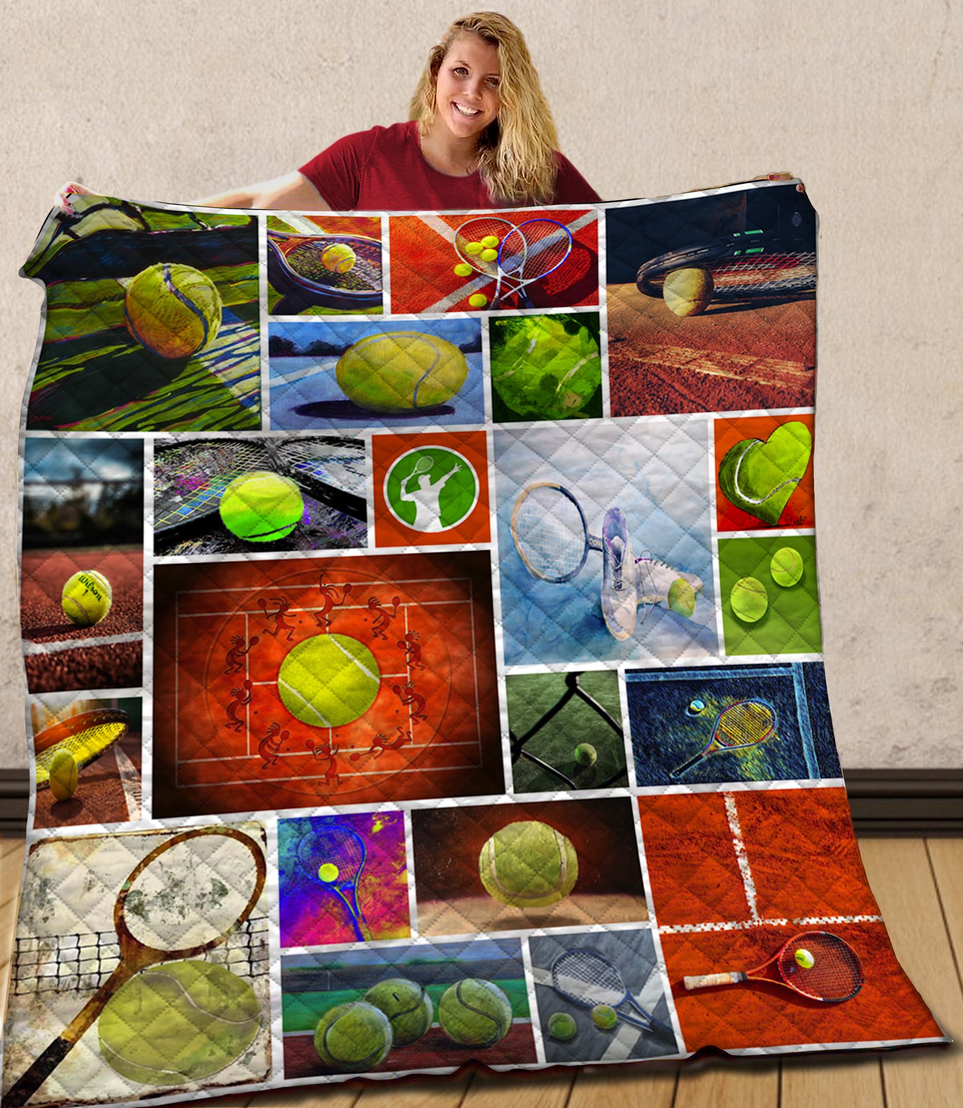 Tennis Quilt Blanket C9B280223VV