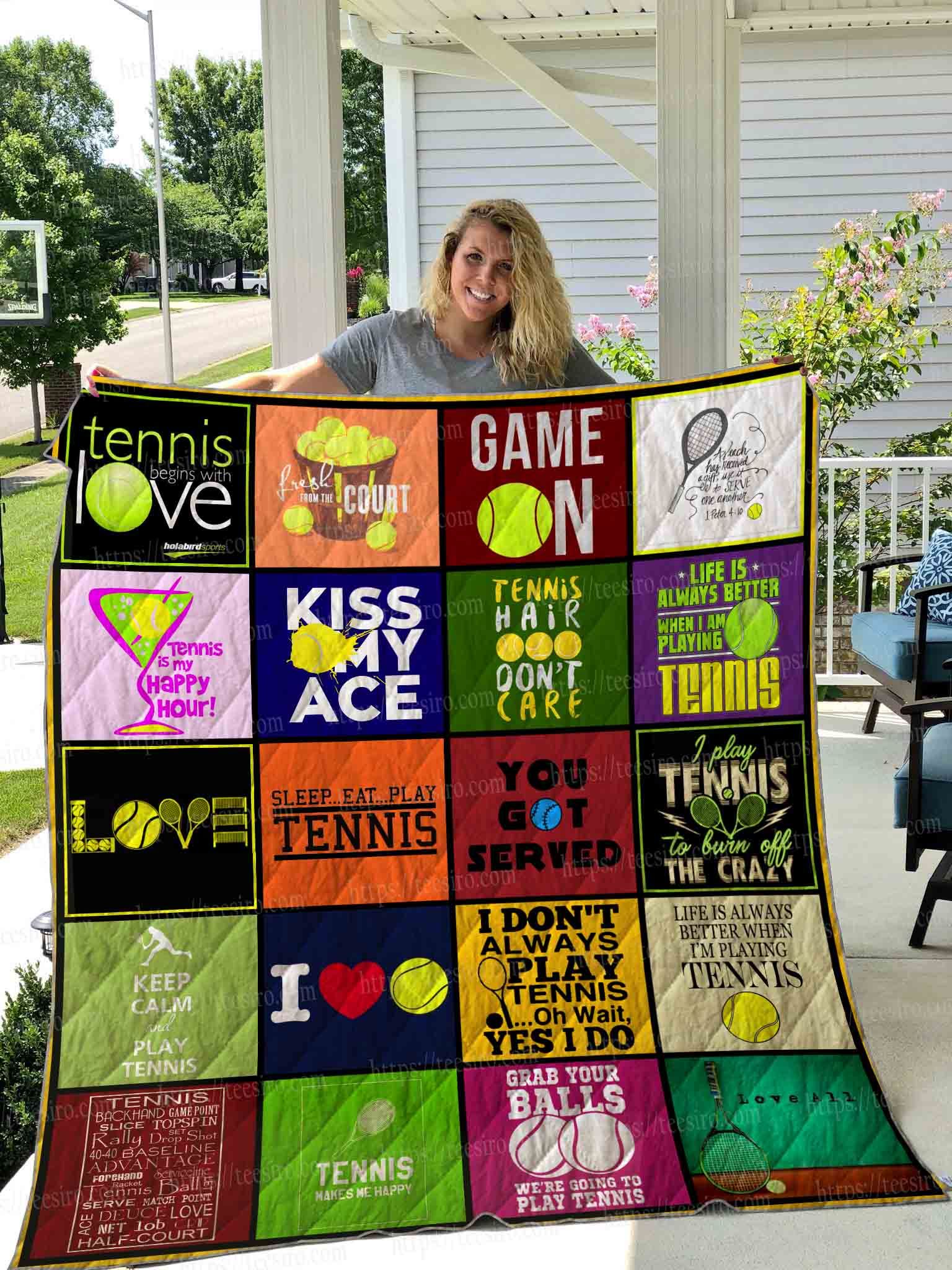 Tennis Quilt Blanket DHC1501780VT